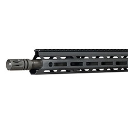 Kleinbild 6 GHK Daniel Defense DDM4 V7 14,5 Zoll MFR 13.5 Vollmetall Gas-Blow-Back 6mm BB schwarz - Version 3