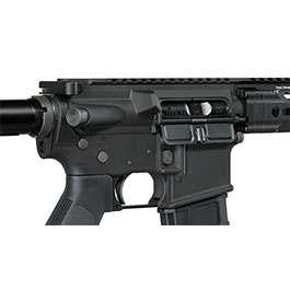 Kleinbild 8 GHK Daniel Defense DDM4 V7 14,5 Zoll MFR 13.5 Vollmetall Gas-Blow-Back 6mm BB schwarz - Version 3