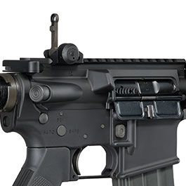 Kleinbild 8 GHK Colt M4 RIS 10.5 Zoll Vollmetall Gas-Blow-Back 6mm BB schwarz - Version 3