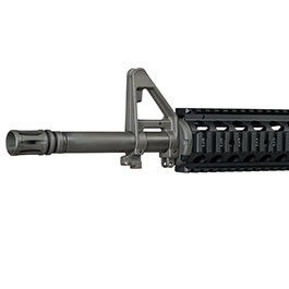 Kleinbild 6 GHK Colt M4 RIS 12.5 Zoll Vollmetall Gas-Blow-Back 6mm BB schwarz - Version 3