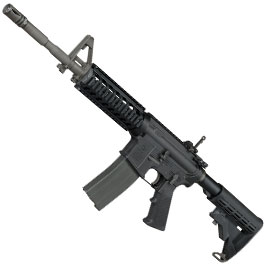 GHK Colt M4 RIS 14.5 Zoll Vollmetall Gas-Blow-Back 6mm BB schwarz - Version 3