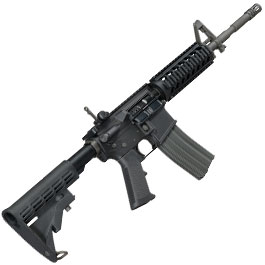 Kleinbild 3 GHK Colt M4 RIS 14.5 Zoll Vollmetall Gas-Blow-Back 6mm BB schwarz - Version 3