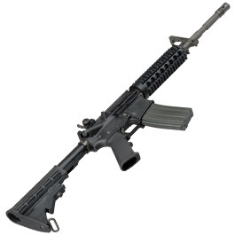 Kleinbild 5 GHK Colt M4 RIS 14.5 Zoll Vollmetall Gas-Blow-Back 6mm BB schwarz - Version 3