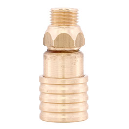 Kleinbild 4 Mancraft QD Fitting weiblich mit HPA-Adapter G 1/8 Zoll Auengewinde gold - US Version