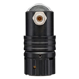 Kleinbild 6 Mancraft MMR HPA Regulator m. seitlicher 4 mm EU Schnellkupplung / Druckmanometer schwarz