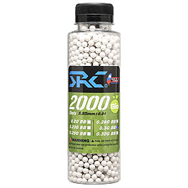 SRC High Precision Perfect Bio BBs 0,30g 2.000er Flasche weiss