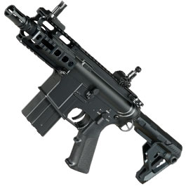 Thumbnail Double Bell M4 RAS Pistol Professional Line Vollmetall AEG 6mm BB schwarz