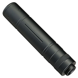 Kleinbild 3 Double Bell Aluminium Mock Sound Suppressor 14mm- schwarz