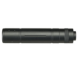Kleinbild 4 Double Bell Aluminium Mock Sound Suppressor 14mm- schwarz