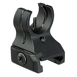 Kleinbild 3 Double Bell Classic Ringvisier Front Sight f. 20 - 22 mm Schienen schwarz