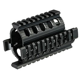 Produktbild zu VFC AKS74U CNC Aluminium K-Rail Model 3 Handguard Kit f. VFC ...