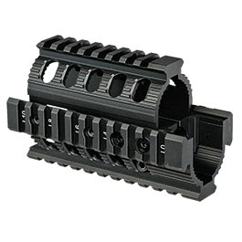 Kleinbild 3 VFC AKS74U CNC Aluminium K-Rail Model 3 Handguard Kit f. VFC AKS74U / AVS74U GBB Gewehre schwarz