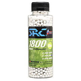 SRC High Precision Perfect Bio BBs 0,40g 1.800er Flasche weiss