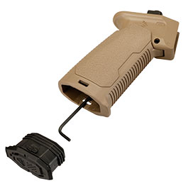 Kleinbild 11 Strike Industries MAPG Multi-Angle Pistol Grip Griffstck 10 - 35 Grad Flat Dark Earth f. GHK / VFC / WE AK GBB Serie
