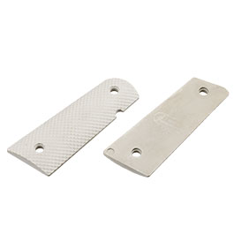 Kleinbild 1 Strike Industries M1911 PX-09 Golfball Dimple Griffschalen f. KJW / Wei-ETech 1911 GBB Pistolen grau