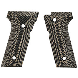 Kleinbild 2 SRC G10 CNC Ops Texture Griffschalen f. TM / WE / KLI / SRC / KJW M92 / M9 GBB Pistolen grau