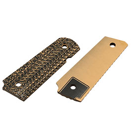 Kleinbild 1 SRC G10 CNC Ops Texture Griffschalen f. TM / WE / KLI / SRC / KJW 1911 GBB Pistolen Flat Dark Earth