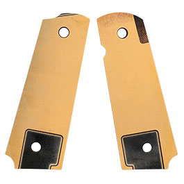 Kleinbild 3 SRC G10 CNC Ops Texture Griffschalen f. TM / WE / KLI / SRC / KJW 1911 GBB Pistolen Flat Dark Earth