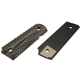 Kleinbild 1 SRC G10 CNC Ops Texture Griffschalen f. TM / WE / KLI / SRC / KJW 1911 GBB Pistolen grau