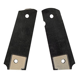 Kleinbild 3 SRC G10 CNC Ops Texture Griffschalen f. TM / WE / KLI / SRC / KJW 1911 GBB Pistolen grau