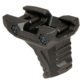 Kleinbild 3 Strike Industries Mini Hand Stop Polymer Frontgriff m. CMS-System f. 20 - 22 mm Schienen schwarz