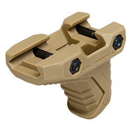Strike Industries Mini Hand Stop Polymer Frontgriff m. CMS-System f. 20 - 22 mm Schienen Flat Dark Earth