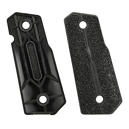Kleinbild 4 Strike Industries Officer Style Grip 1 Polymer Griffschalen f. M1911 Compact GBB Pistolen schwarz