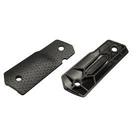 Kleinbild 1 Strike Industries Officer Style Grip 2 Polymer Griffschalen f. M1911 Compact GBB Pistolen schwarz