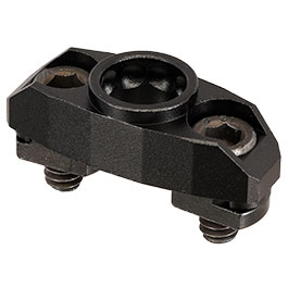 WoSport LOCK Aluminium QD Tragegurt-Adapter f. QD-Riemenhalterung schwarz