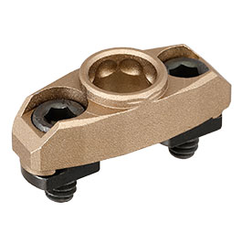 Kleinbild 1 WoSport LOCK Aluminium QD Tragegurt-Adapter f. QD-Riemenhalterung tan