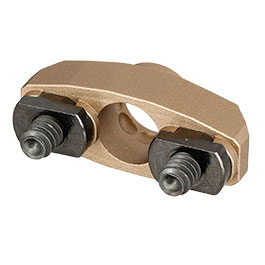 Kleinbild 5 WoSport LOCK Aluminium QD Tragegurt-Adapter f. QD-Riemenhalterung tan