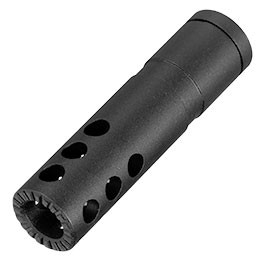 King Arms Tactical Type-7 Flash Hider Aluminium schwarz 14mm-
