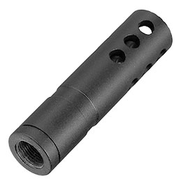 Kleinbild 2 King Arms Tactical Type-7 Flash Hider Aluminium schwarz 14mm-