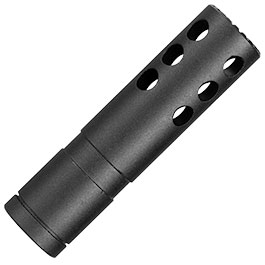 Kleinbild 5 King Arms Tactical Type-7 Flash Hider Aluminium schwarz 14mm-