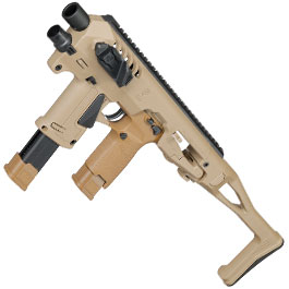 CAA Airsoft Division Micro RONI Conversion Kit f. TM / KSC / VFC P320-M17 / P320-M18 Serie Dark Earth