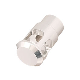Unicorn Airsoft CNC Aluminium Power Nozzle Valve Medium-Low-Flow silber f�r TM M4 MWS / Type 89 GBB Serie