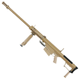 Kleinbild 2 Snow Wolf Barrett M107A1 Vollmetall Bolt-Action Snipergewehr Springer 6mm BB tan