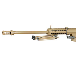 Kleinbild 8 Snow Wolf Barrett M107A1 Vollmetall Bolt-Action Snipergewehr Springer 6mm BB tan