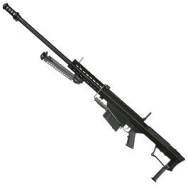 Kleinbild 1 Snow Wolf Barrett M107A1 Vollmetall Bolt-Action Snipergewehr Springer 6mm BB schwarz