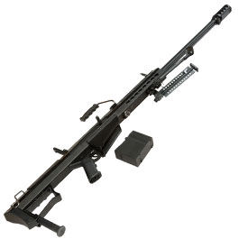 Kleinbild 6 Snow Wolf Barrett M107A1 Vollmetall Bolt-Action Snipergewehr Springer 6mm BB schwarz