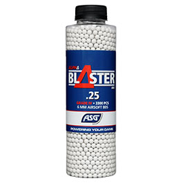 ASG Alpha Blaster Grade IV Precision BBs 0,25g 3.300er Flasche weiss