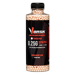 Vorsk Tracer Triple Polished QC BBs 0,25g 3.250er Flasche rot