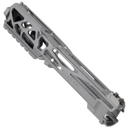 Kleinbild 3 CTM Airsoft CNC Aluminium FUKU-2 Upper Receiver Kit Skeleton grau / schwarz f. Action Army AAP-01/C GBB Pistolen