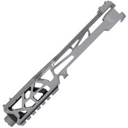 Kleinbild 4 CTM Airsoft CNC Aluminium FUKU-2 Upper Receiver Kit Skeleton grau / schwarz f. Action Army AAP-01/C GBB Pistolen