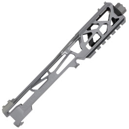 Kleinbild 5 CTM Airsoft CNC Aluminium FUKU-2 Upper Receiver Kit Skeleton grau / schwarz f. Action Army AAP-01/C GBB Pistolen