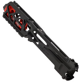Kleinbild 3 CTM Airsoft CNC Aluminium FUKU-2 Upper Receiver Kit Skeleton schwarz / rot f. Action Army AAP-01/C GBB Pistolen