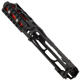 Kleinbild 6 CTM Airsoft CNC Aluminium FUKU-2 Upper Receiver Kit Skeleton schwarz / rot f. Action Army AAP-01/C GBB Pistolen