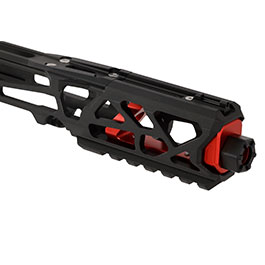 Kleinbild 8 CTM Airsoft CNC Aluminium FUKU-2 Upper Receiver Kit Skeleton schwarz / rot f. Action Army AAP-01/C GBB Pistolen