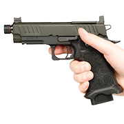 Kleinbild 3 EMG Staccato 2011 C2 Vollmetall Hand Stippling Grip GBB 6mm BB schwarz - CNC Version