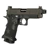 Kleinbild 9 EMG Staccato 2011 C2 Vollmetall Hand Stippling Grip GBB 6mm BB schwarz - CNC Version